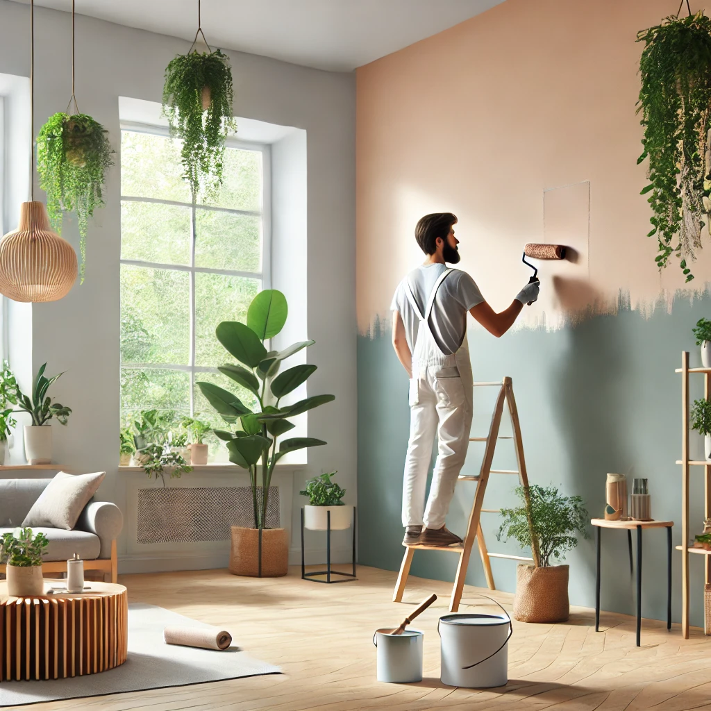 Peinture écologique : une solution saine et tendance pour votre intérieur