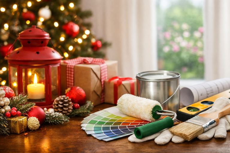 Fêtes de fin d’année : le bon moment pour réfléchir à ses projets de peinture du printemps